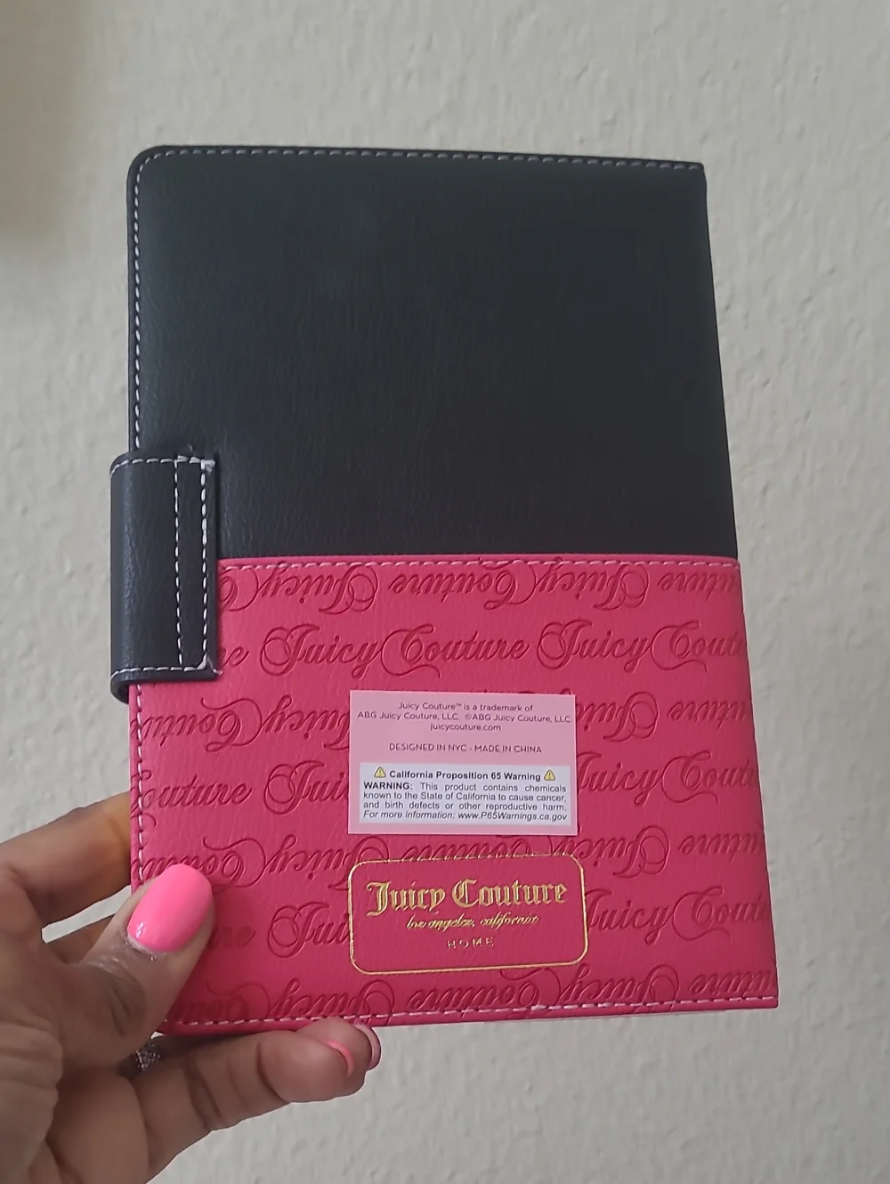 Juicy Couture Journal With Crown Pen- 280 Pages